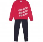 Champion Kids Girls Crewneck Suit Fleece 404497-RS039