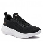 Skechers Lace Up Engineered Knit W/ Vapor Foam 117550-BLK