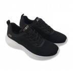 Skechers Lace Up Engineered Knit W/ Vapor Foam 117550-BLK