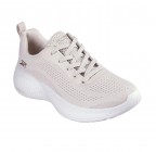 Skechers Lace Up Engineered Knit W/ Vapor Foam 117550-NAT