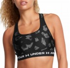 Under Armour Mid Crossback Printed Sports Bra 1361042-009