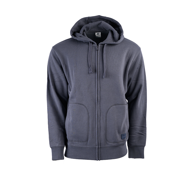Russell Zip Through Hoodie Jacket A24-730-2-155-Ombre Blue