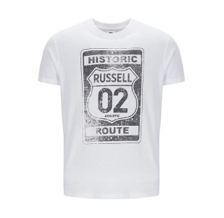 Russell Rylan S/S Crewneck A4-047-1-UW-001-WHITE