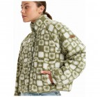 Roxy Blurry Cloud Full Zip Polar Jacket ERJPF03175-GLD1