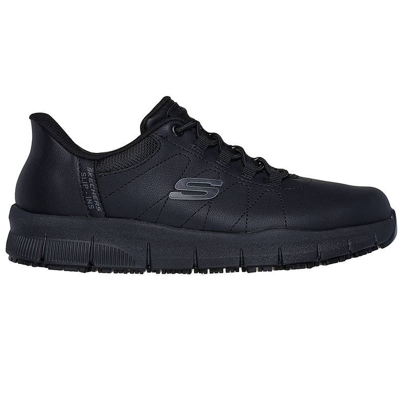 Skechers Work Slip-Ins: Nampa Cottonbud 108218-BLK