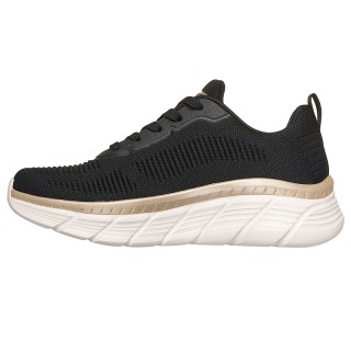 Skechers Engineered Knit Fashion Lace Up 117385-BKGD
