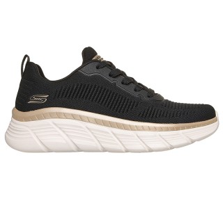 Skechers Engineered Knit Fashion Lace Up 117385-BKGD
