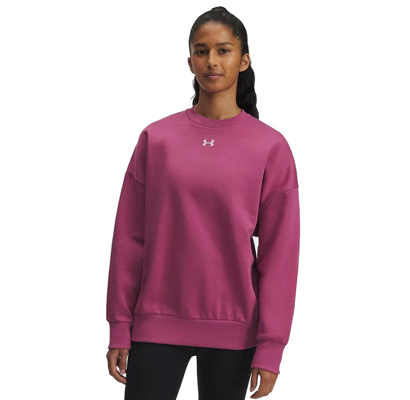 Under Armour W Rival Fleece OS Crew 1386463-659