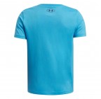 Under Armour Boys Split Big Logo Short Sleeve 1390003-452