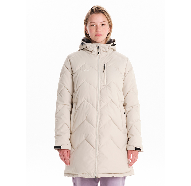 Emerson Long Puffer 242.EW10.44-ECRU