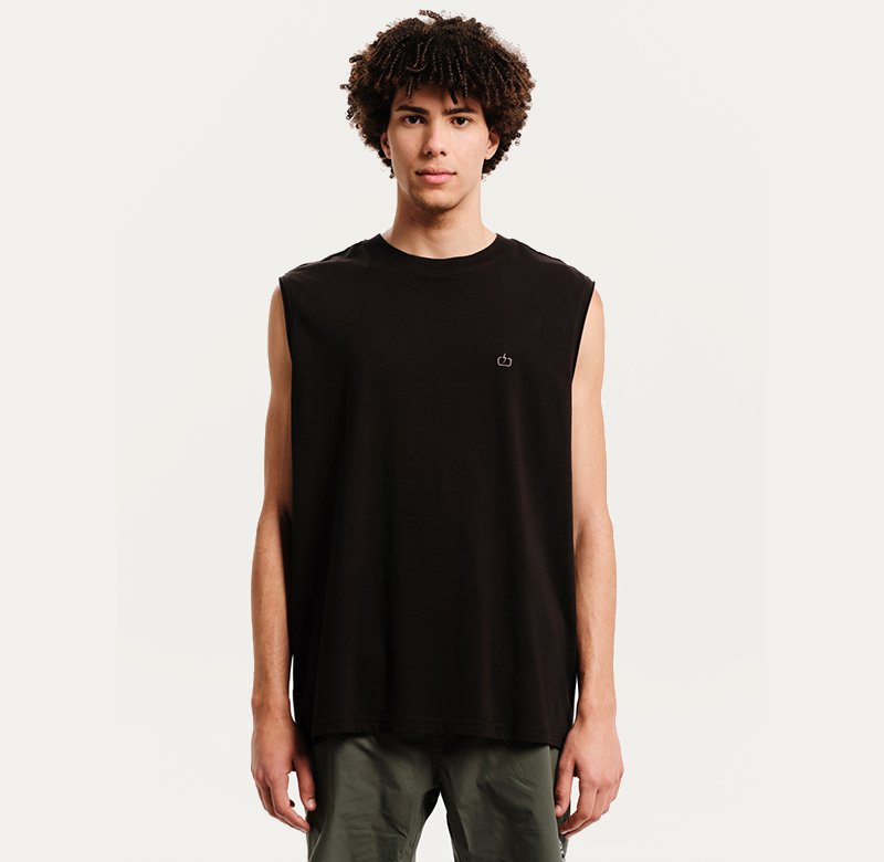 Emerson Men's Crewneck Tank Top 251.EM37.125-BLACK