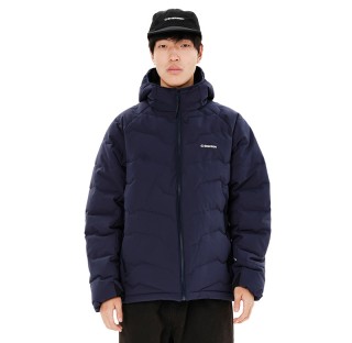 Emerson Men's Hooded Puffer Jacket 262.EM10.56-P.Blue