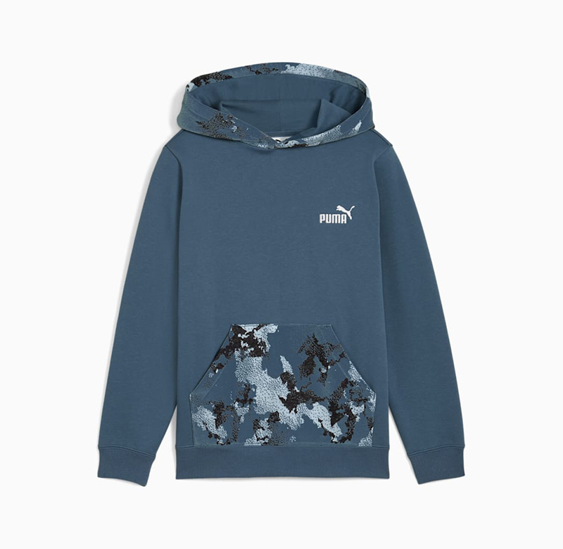 Puma Essentials Camo Hoodie Youth 633037-80