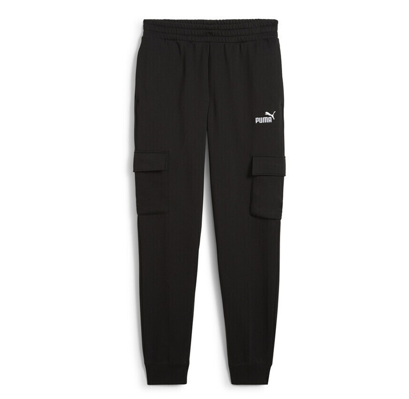 Puma Ess No 1 Logo Cargo Pants Black 682660-01