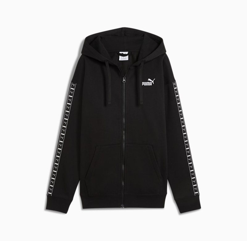 Puma Essentials Tape Women"s Full-Zip Cotton Hoodie 688097-01