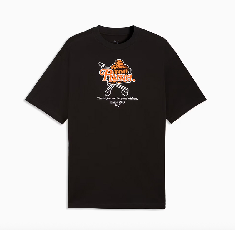 Puma Junior Varsity Relaxed Basketball Tee 692305-01