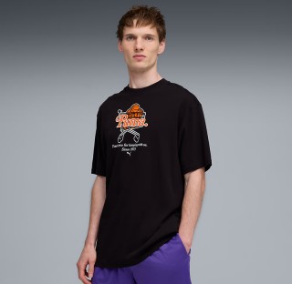 Puma Junior Varsity Relaxed Basketball Tee 692305-01