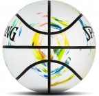 Spalding Marble Series Rainbow Size 7 Rubber Basketball 84-397Z1