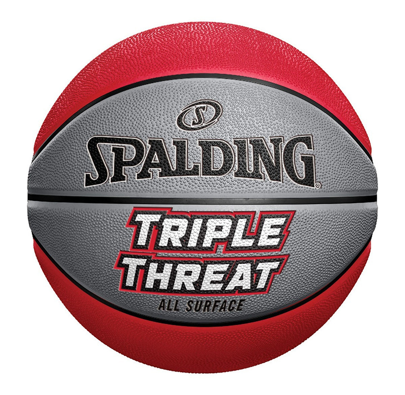 Spalding Triple Threat Rubber Size 7 84-546Z1