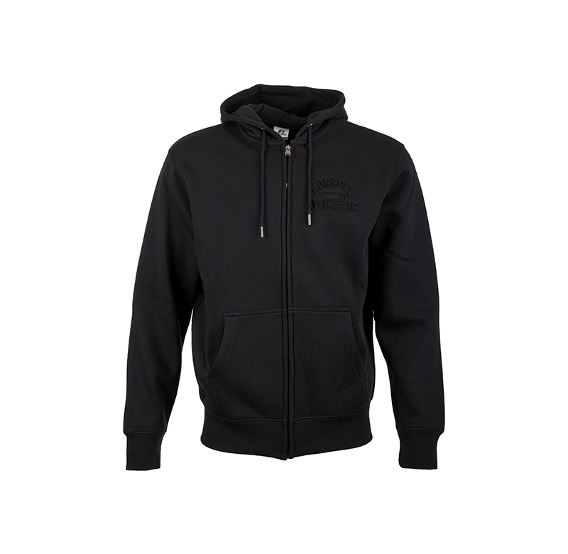 Russell Zip Through Hoody A26-037-2-IO-099-Black