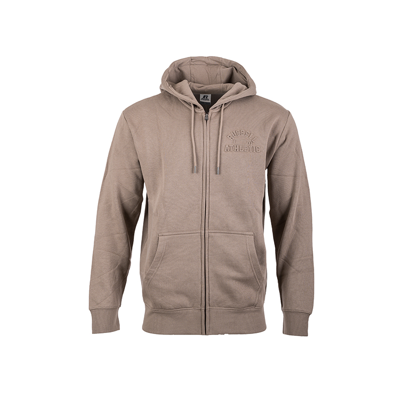 Russell Zip Through Hoody A26-037-2-DW-516-Driftwood