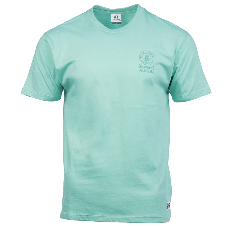 Russell S/S Crewneck Tee A26-046-1-BG115-Beleved Grass