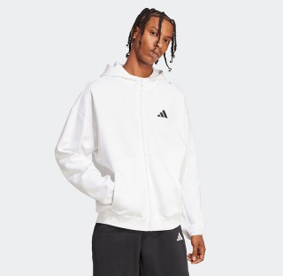 Adidas Future Icons Small Logo Full-Zip Hoodie JD4944