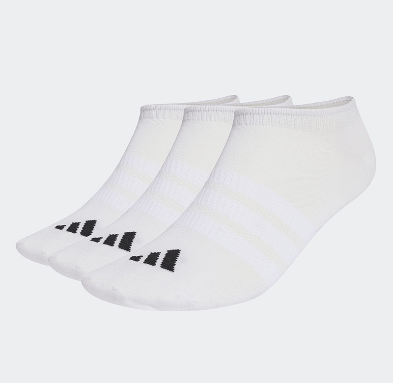 Adidas Thin&Light No Show Socks 3 Pair Pack Unisex JZ0534