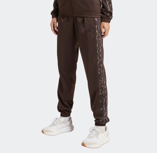 Adidas Tricot 3-Stripes Trackpants with Leopard Print JZ6900