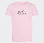 Adidas JUNIOR GIRLS ANIMAL PRINT GRAPHIC TEE KA2985