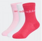 Adidas Linear Ankle Socks 3 Pairs Kids JF8541