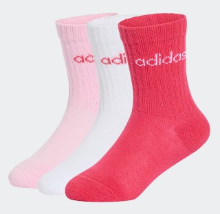 Adidas Linear Ankle Socks 3 Pairs Kids JF8541