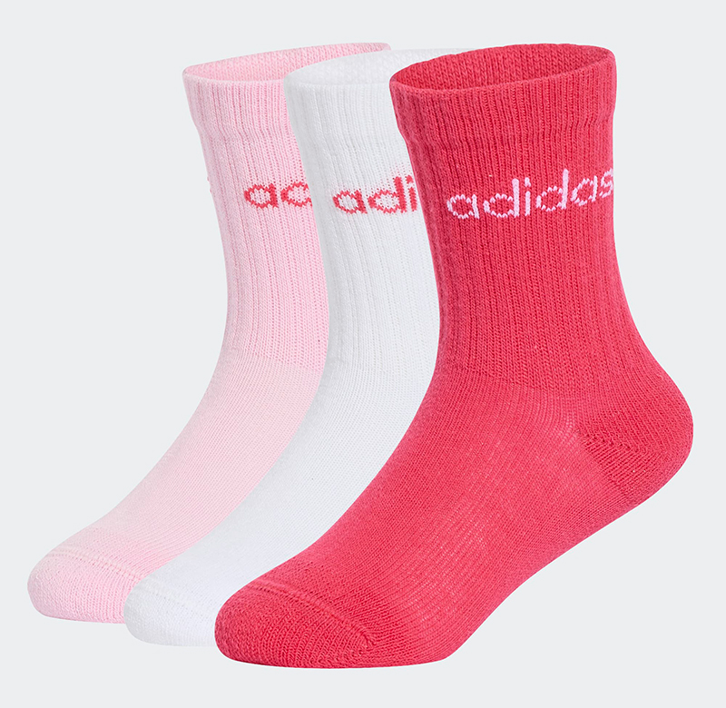 Adidas Linear Ankle Socks 3 Pairs Kids JF8541