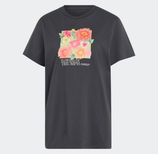 Adidas Floral Loose Graphic T-Shirt KT2773
