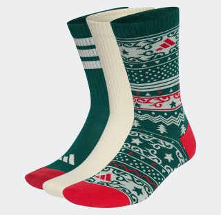 Adidas Christmas Graphic Crew Sock 3Pair Pack KV9346