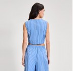 Ellesse Resort Stripe Sarzana Top SGD23350-417
