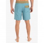 Quiksilver Surfsilk Straight Leg 18" Board Shorts for Men EQYBS04889-BGW6