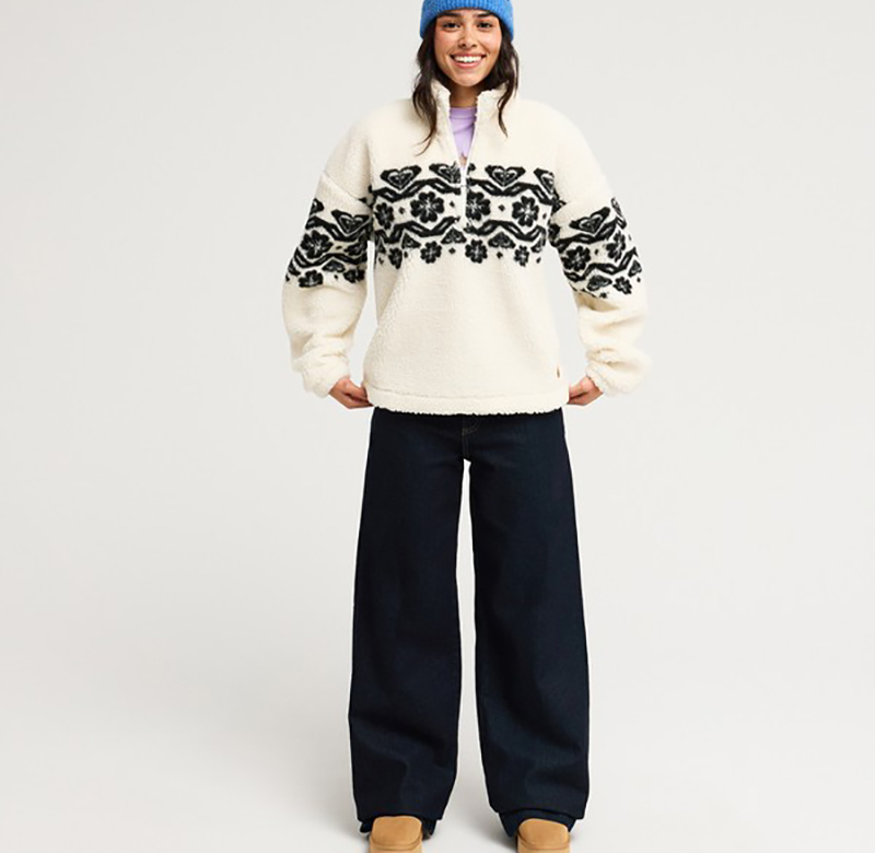 Roxy Treasure Soul Half Zip Polar ERJPF03178-WZA0