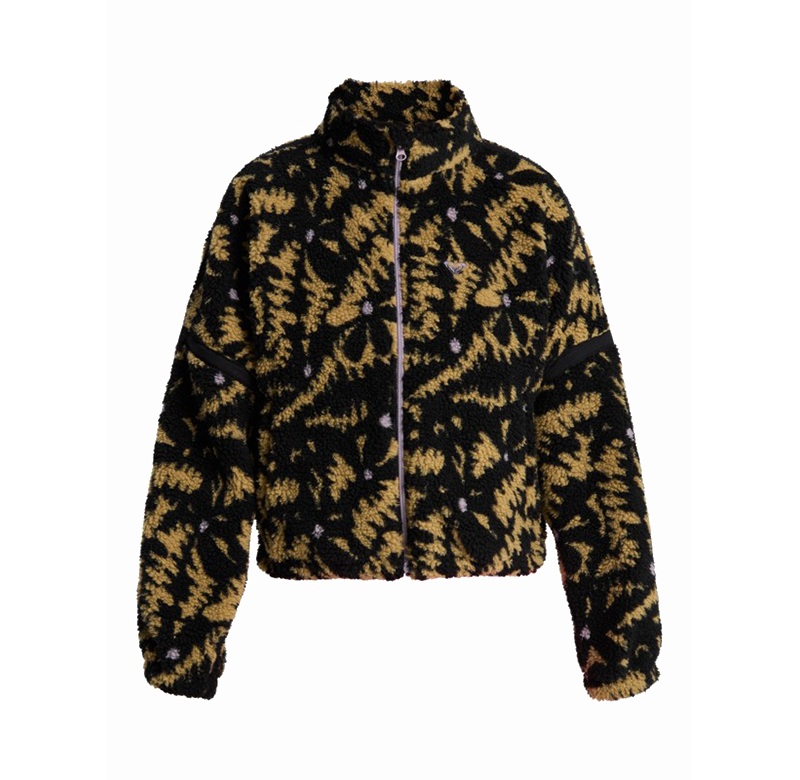 Roxy Boundless Spirit Zippered Sherpa Jacket ERJPF03220-KVJ3