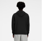 New Balance Stacked Logo French Terry Full Zip Hoodie MJ41501-BK