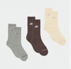 New Balance Embroided Logo Midcalf 3 Pairs LAS53643