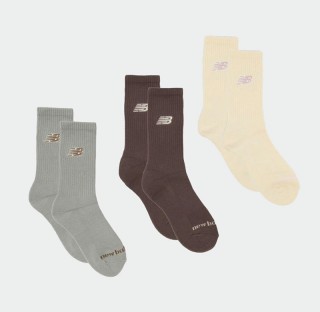 New Balance Embroided Logo Midcalf 3 Pairs LAS53643