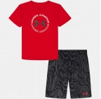 Under Armour Tech Printed Ss Set Red UASJI73E-621
