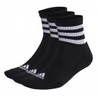 Adidas 3-Stripes Cushioned Sportswear Mid-Cut Socks IC1317