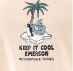 Emerson Keep It Cool T-Shirt 231.EM33.335 Ecru