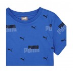 Puma Boy's Essentials+ Logo PowerAllover Print Tee 673236-92 