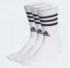 Adidas 3-Stripes Cushioned Crew Socks 3 Pairs HT3458